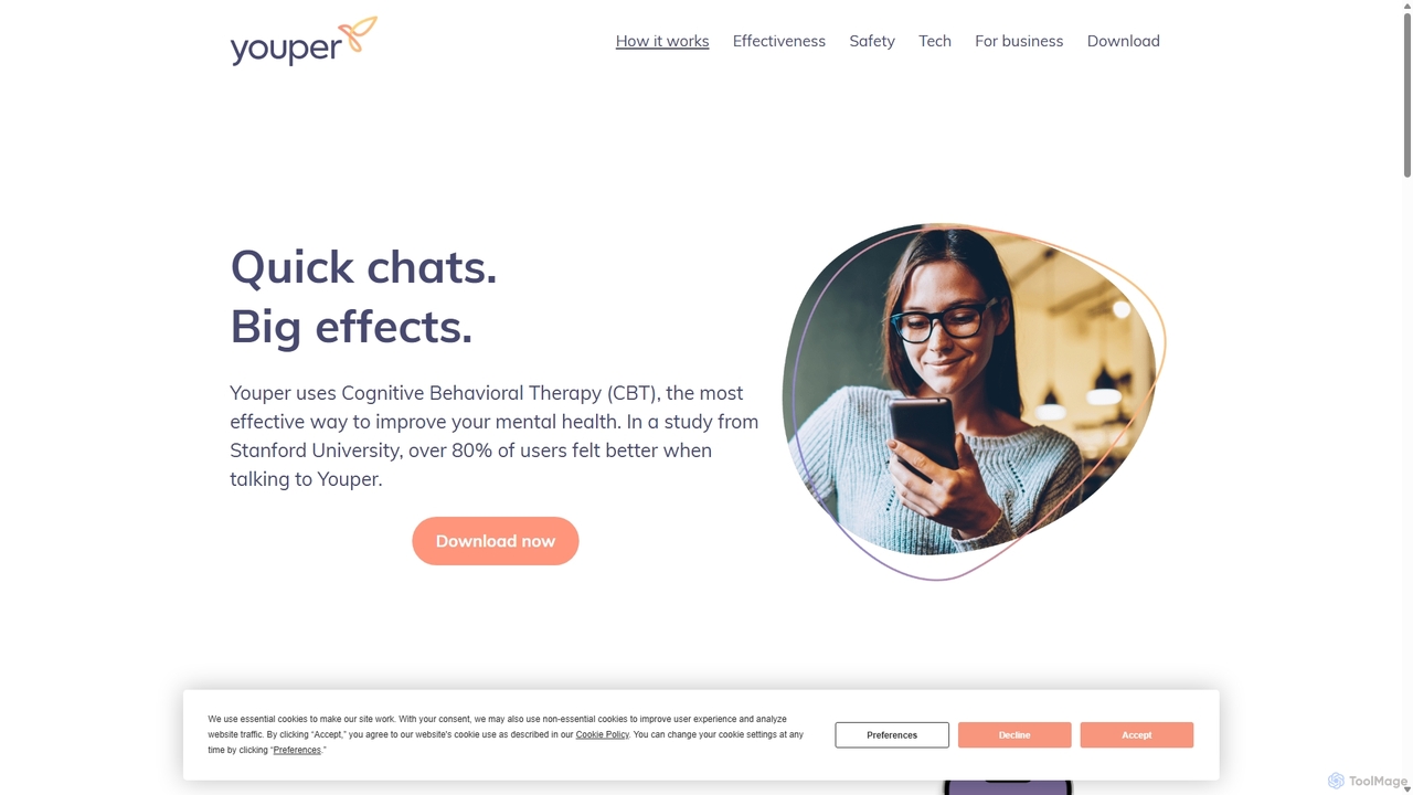 Youper: Mental Health AI Chatbot for Youper