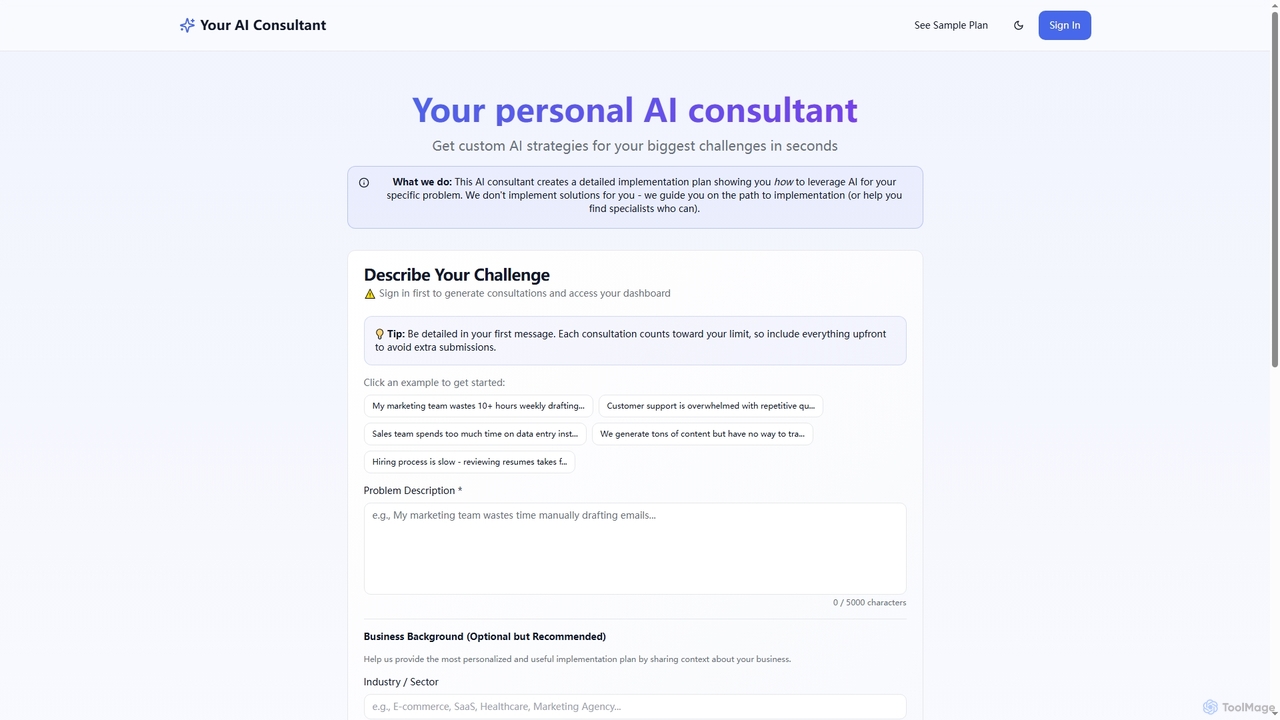 Your AI Consultant