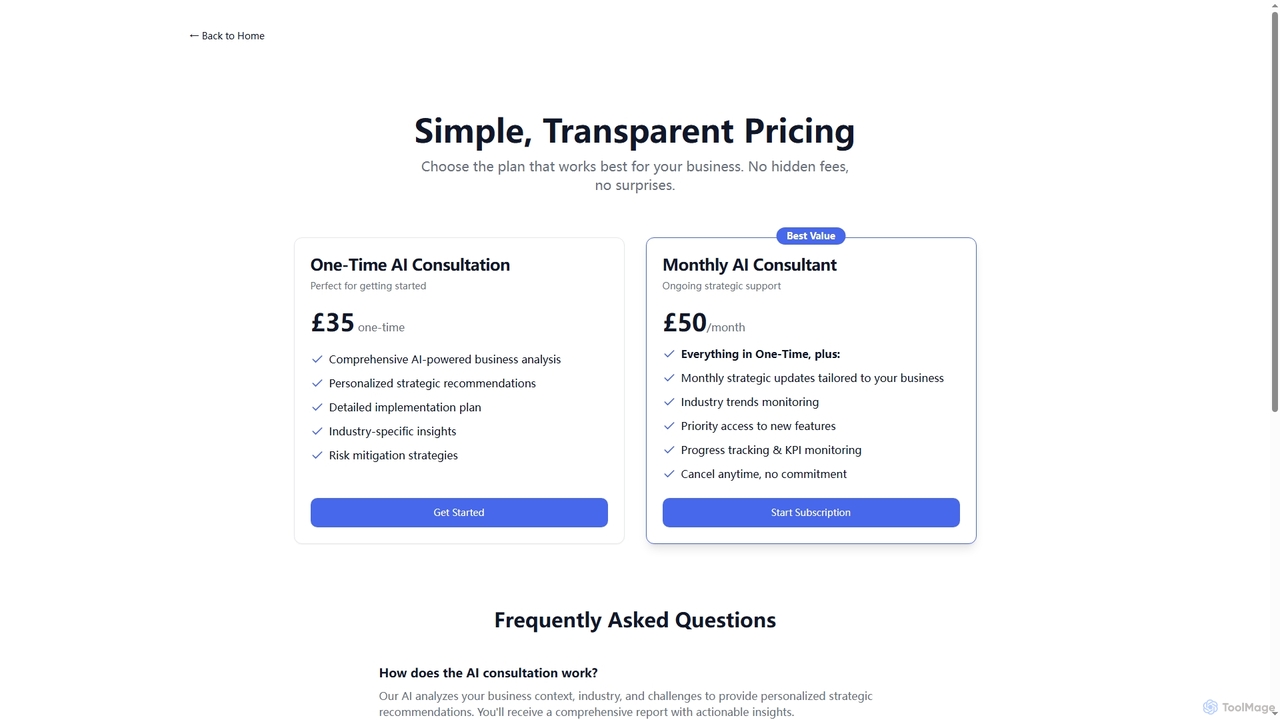 Your AI Consultant - Custom AI Strategies for Your Business for Your AI Consultant