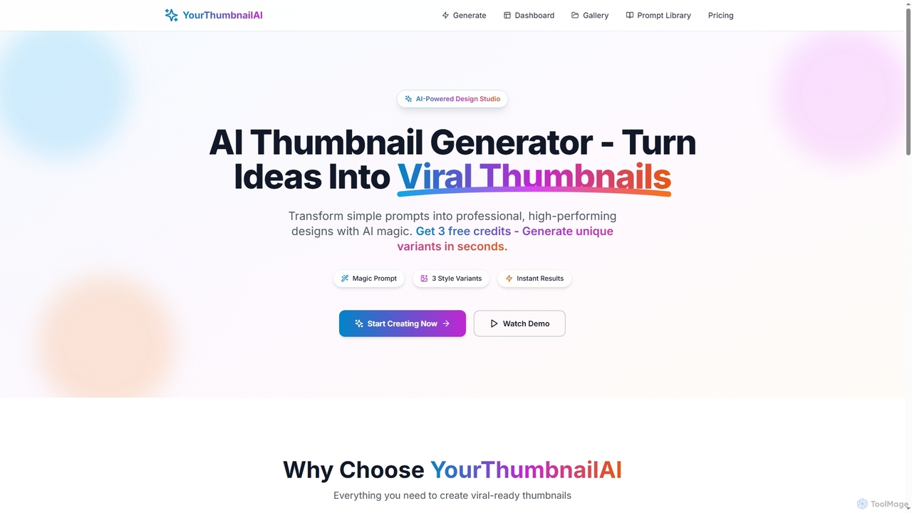 YourThumbnailAI
