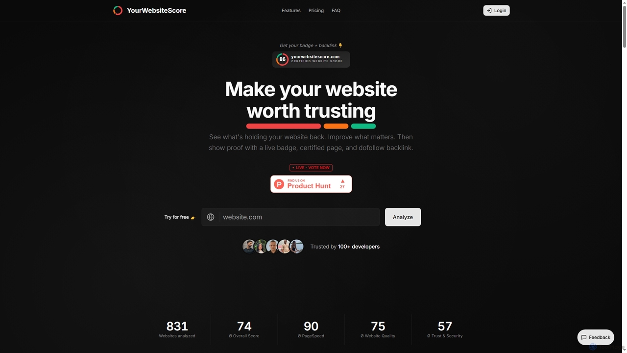 Yourwebsitescore