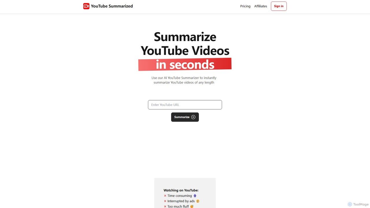 youtubesummarized