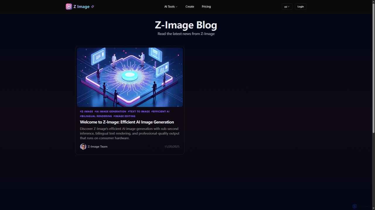 Z-Image Blog for Z-Image