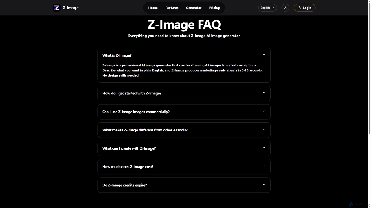 Z-Image FAQ | Questions About AI Image Generator for Z-Image