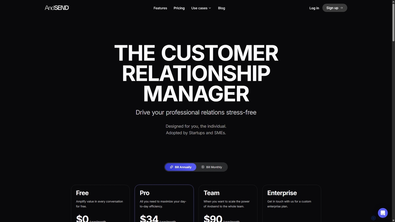 Pricing | Andsend for Zaplify