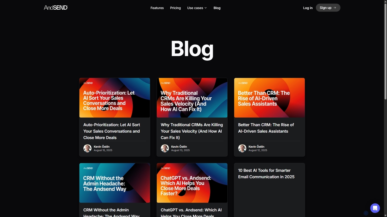 Blog | Andsend for Zaplify