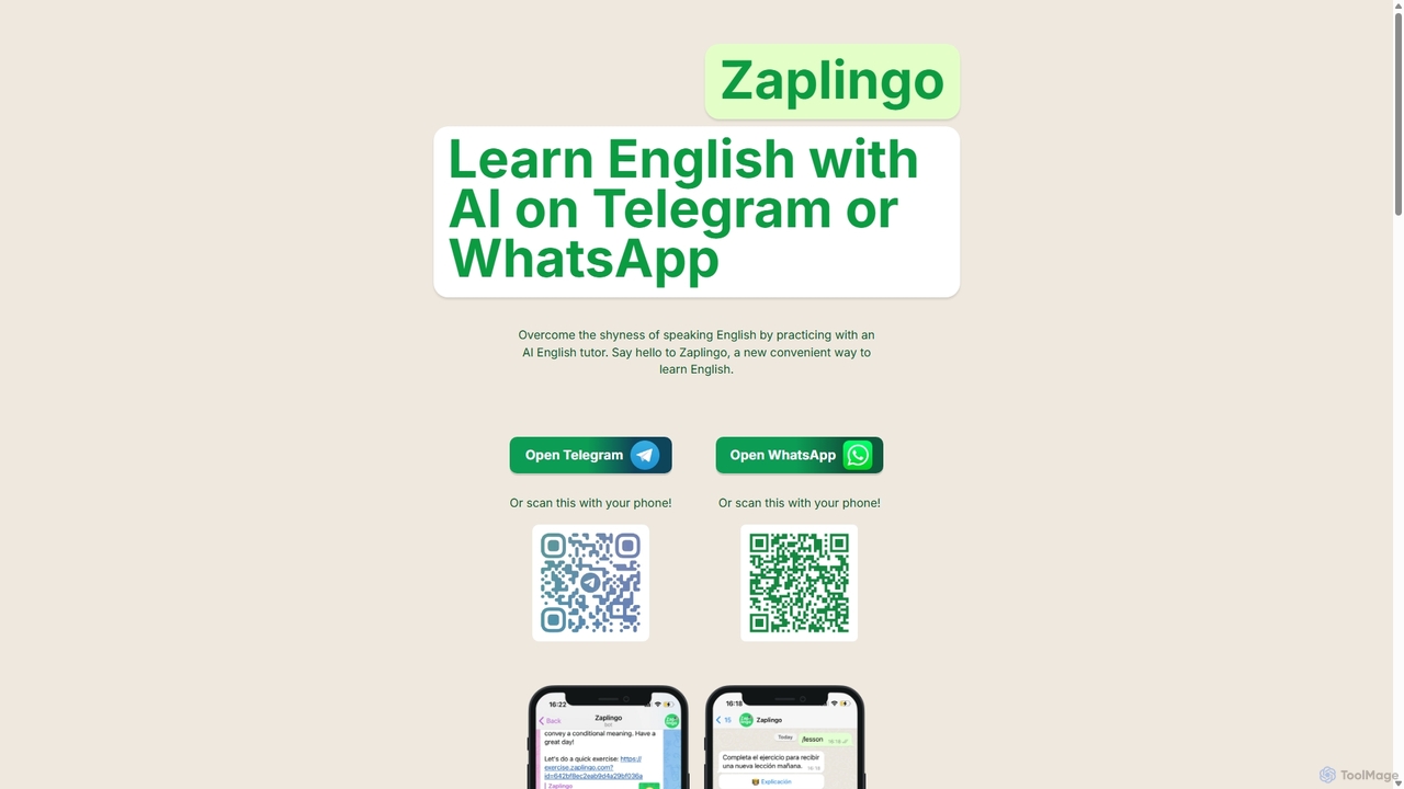 Zaplingo - Learn English with an AI tutor for Zaplingo