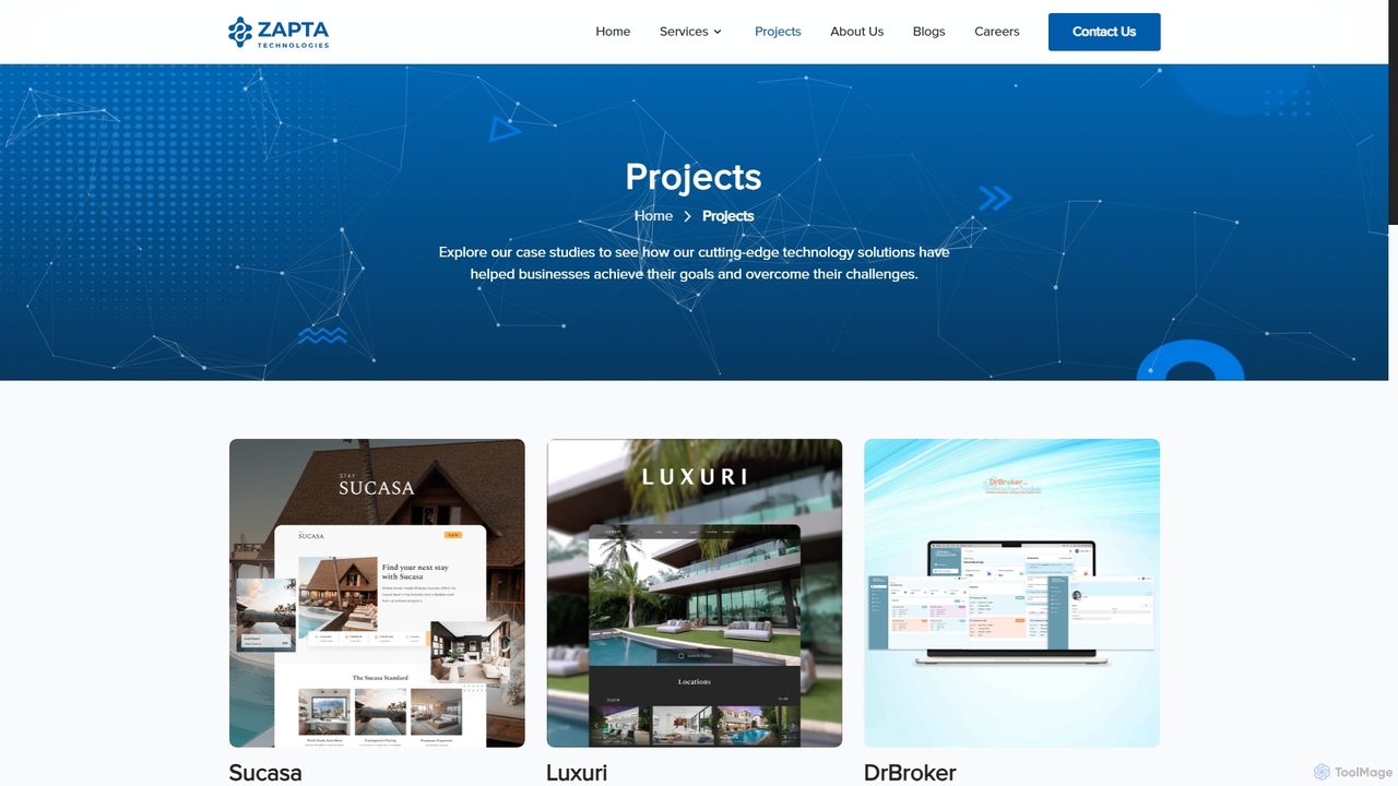Projects | ZAPTA Technologies for Zaptatech