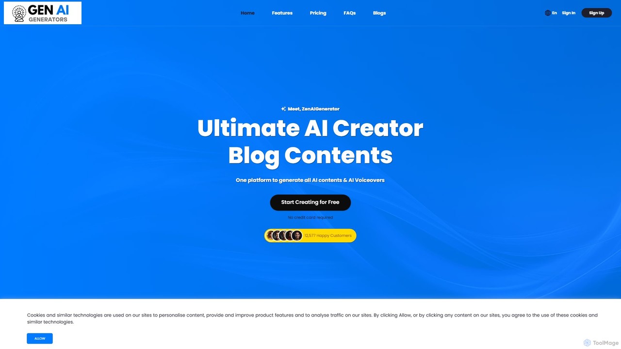 preview for ZenAIGenerator