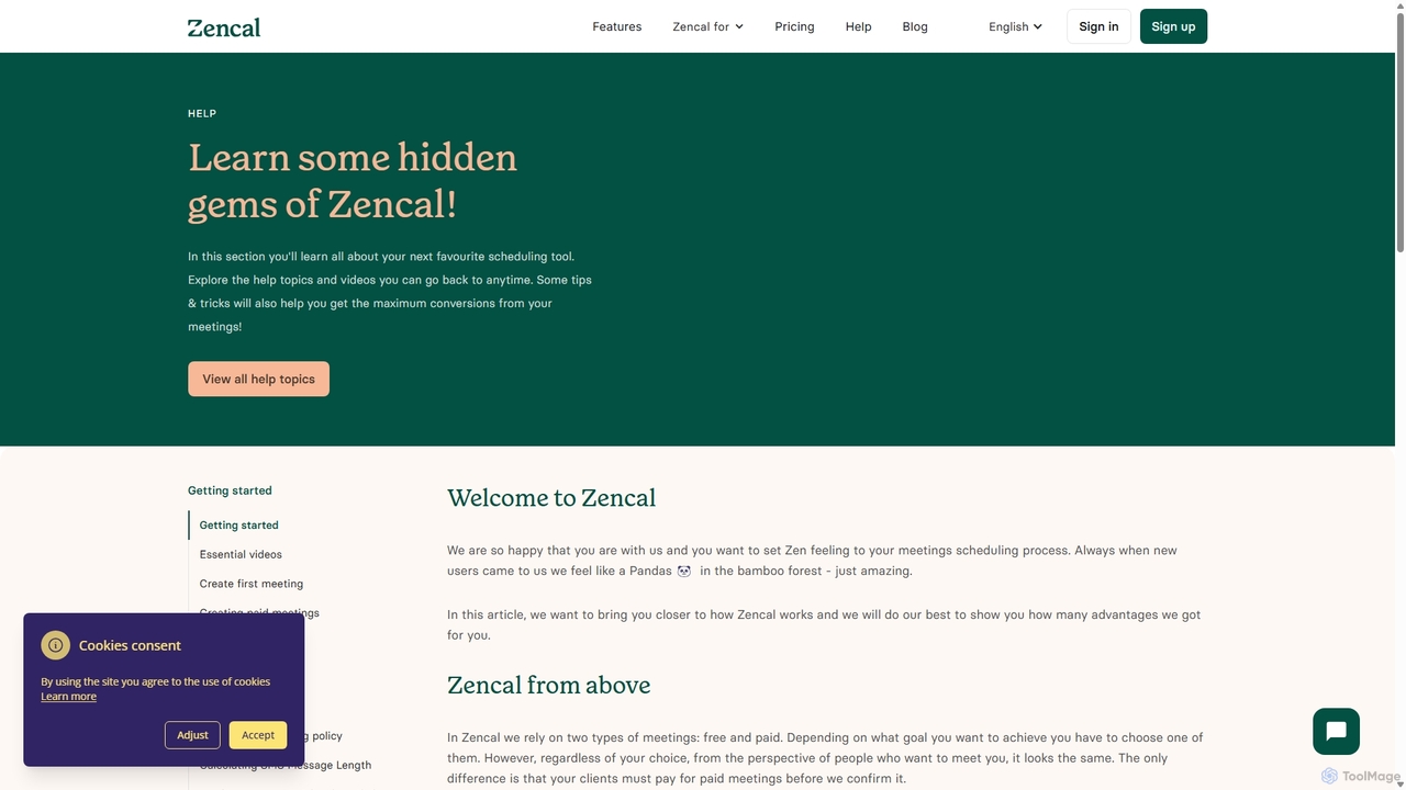 Comprehensive Help and Support for Zencal Users | Zencal Help Center for Zencal
