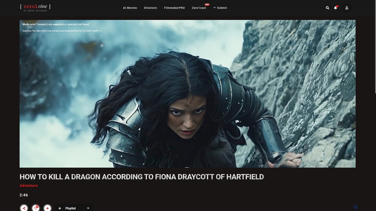How To Kill A Dragon According to Fiona Draycott of Hartfield - zero1cine for Zero1cine