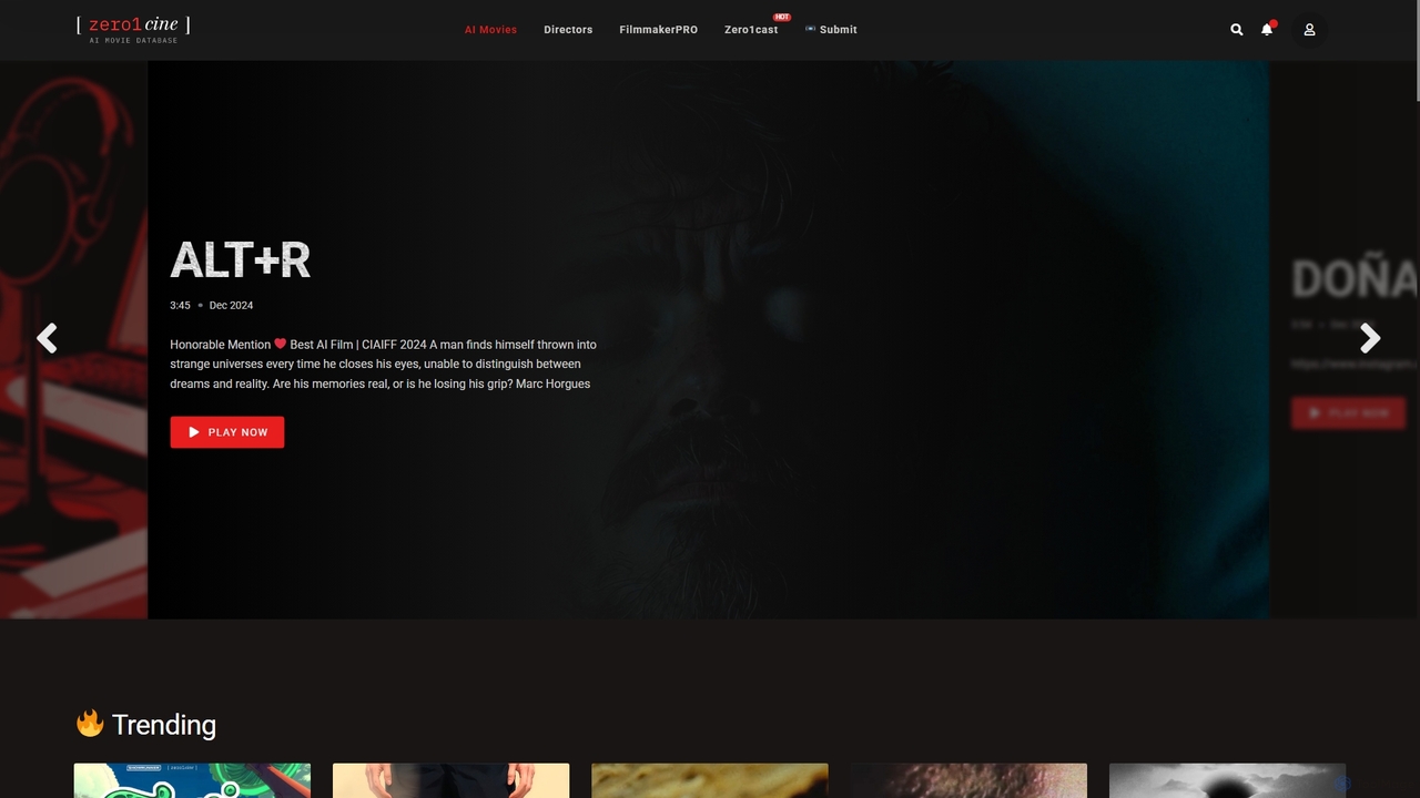AI Movies - zero1cine for Zero1cine