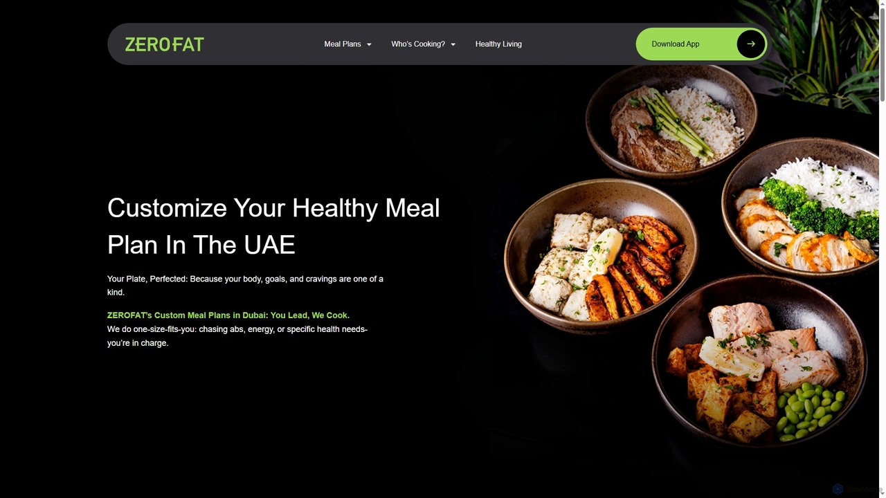 ZEROFAT | Customized Meal Plans in UAE (Flexible Dieting) for Zerofat