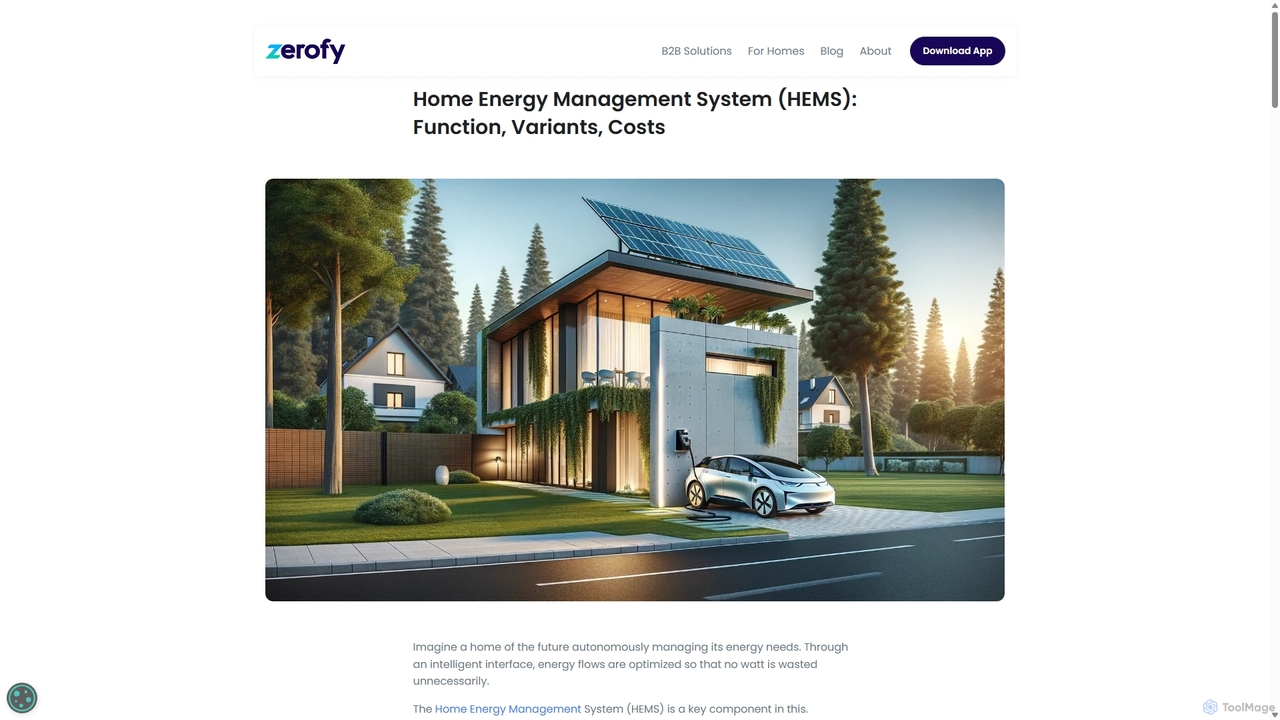 Home Energy Management System (HEMS): Function, Variants, Costs for Zerofy