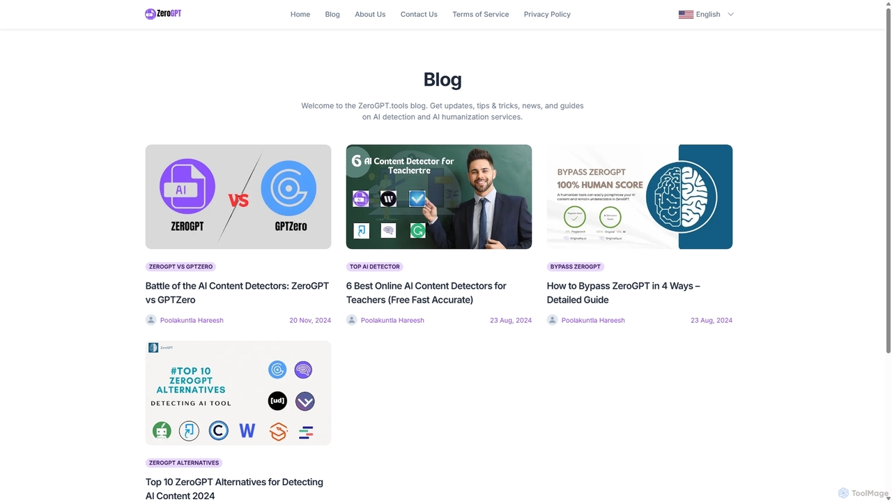 Blog - ZeroGPT for ZeroGPT