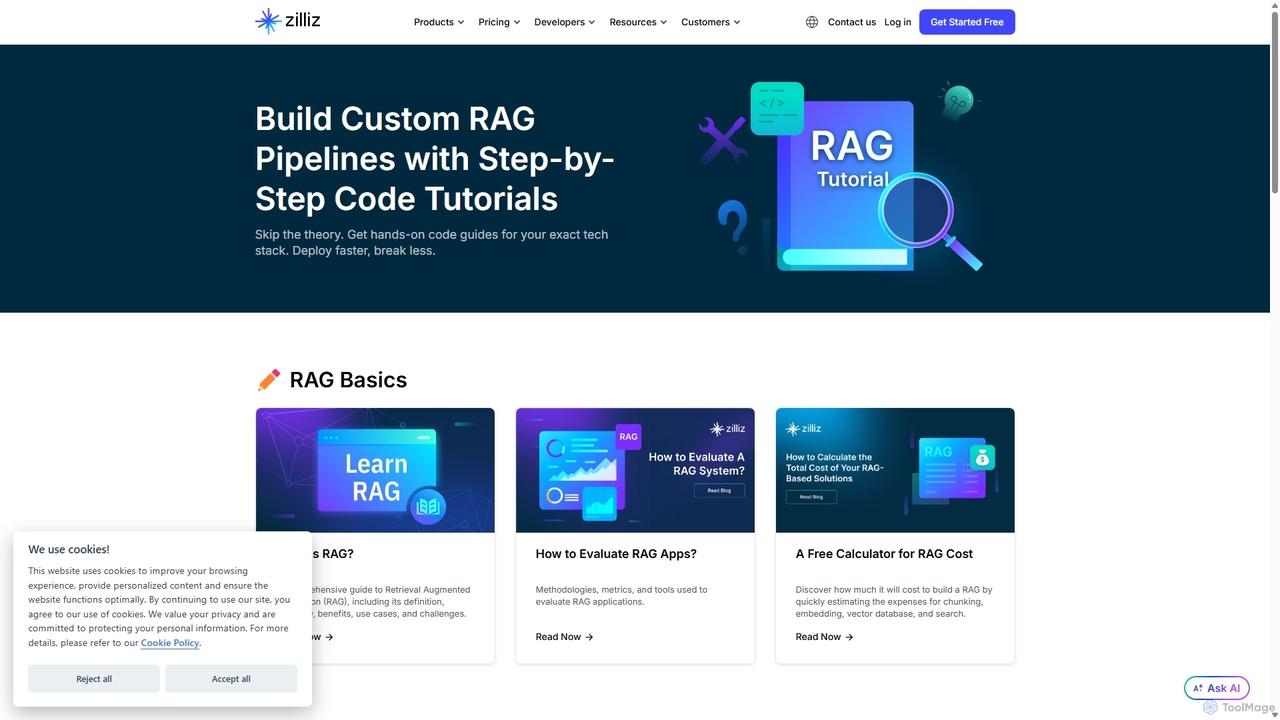 Build Your Custom RAG Pipelines with Hands-on Tutorials for Zilliz
