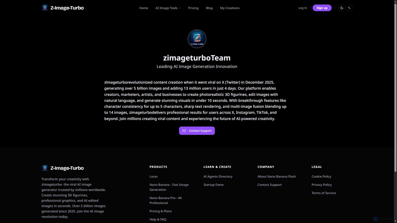 About zimageturbo- Viral AI Image Generation Platform | Z-Image-Turbo: #1 Fast Open Source AI Image Generator for ZImageTurbo