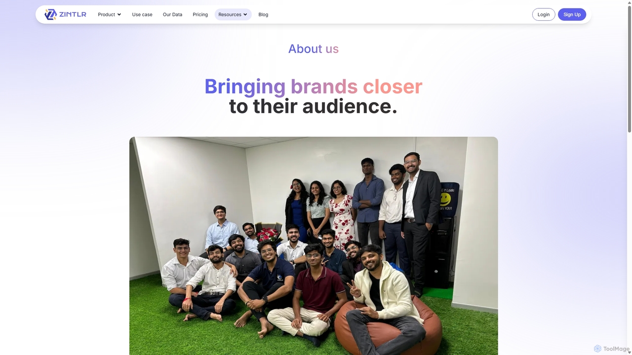 About Us | Zintlr for Zintlr