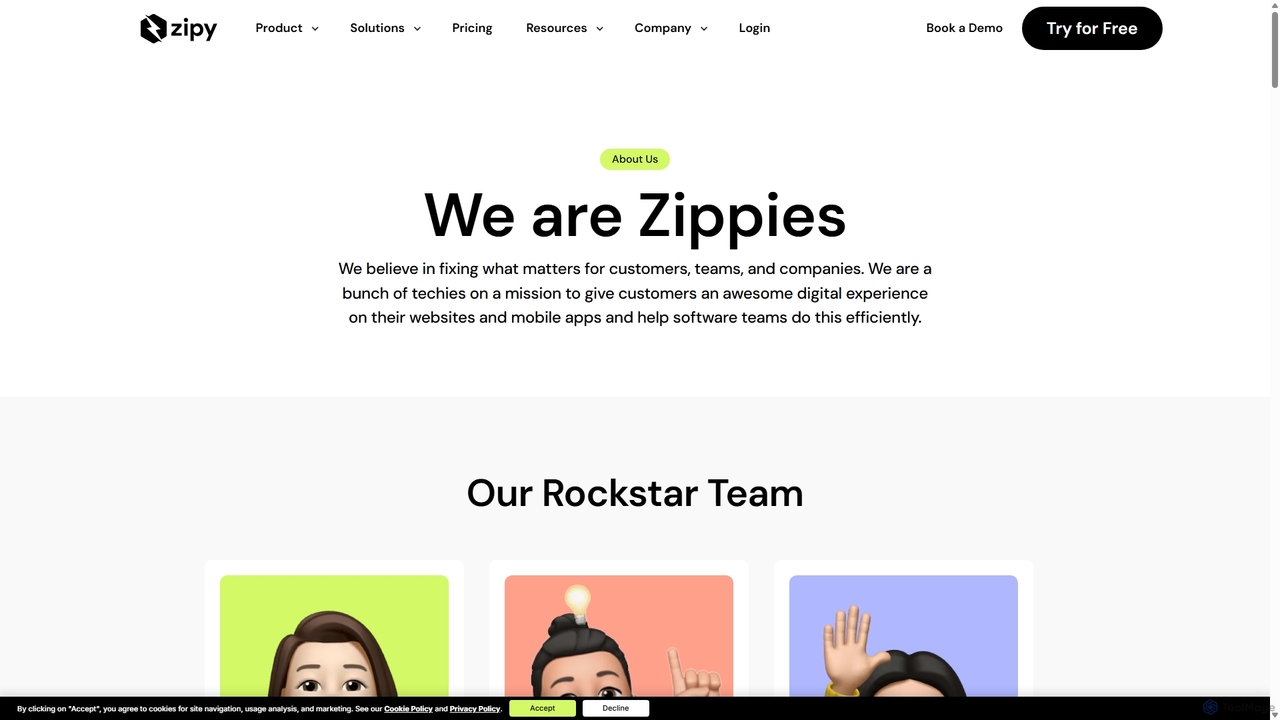 About Us | Fix What Matters| Digital Experience for Zipy