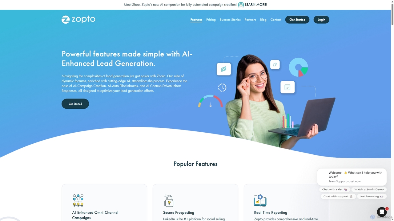 Features - Zopto for Zopto