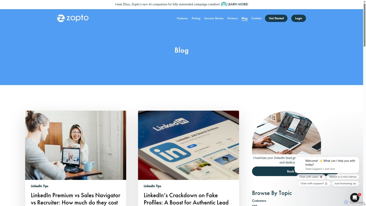 Blog - Zopto for Zopto
