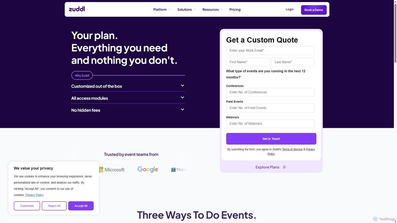 Zuddl Pricing: Choose the Best Plan for Your Events and Webinars for Zuddl