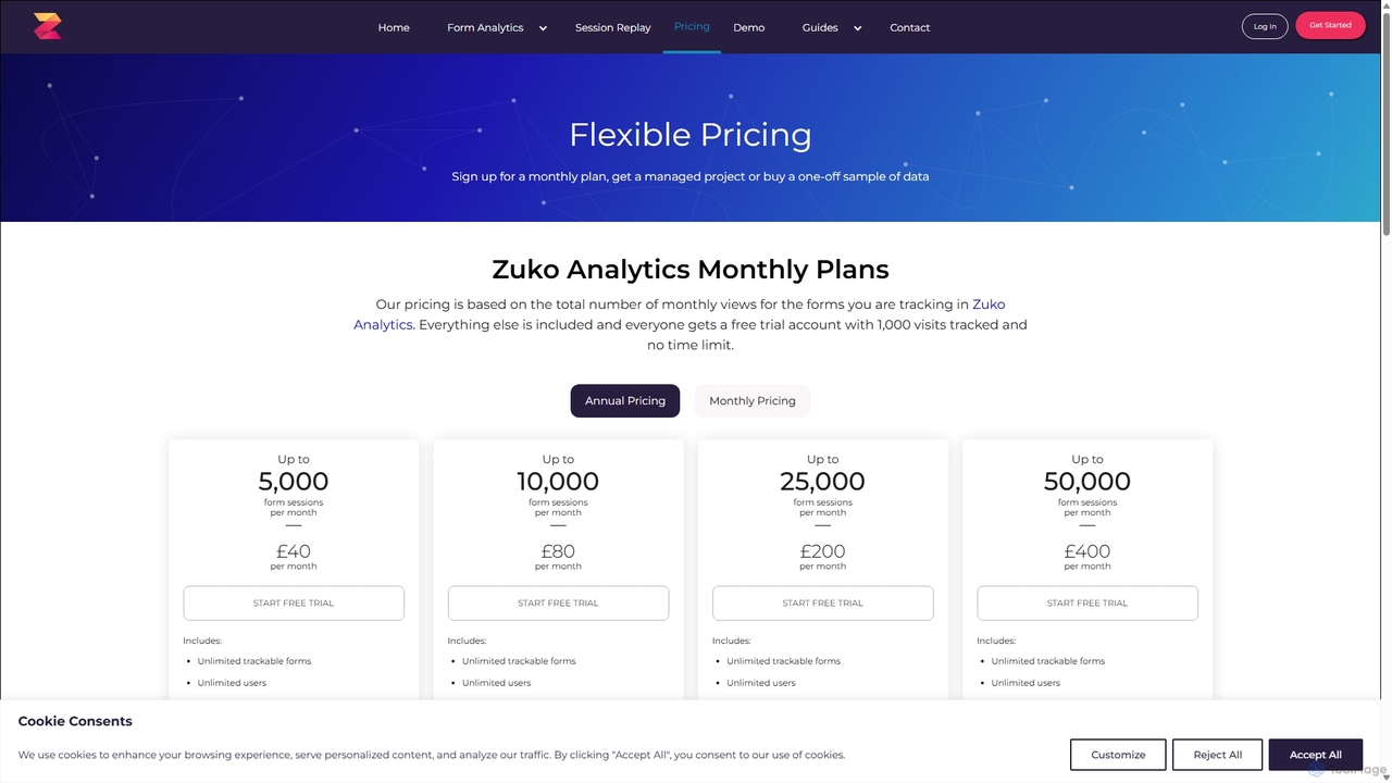 Zuko | Pricing Options for Zuko