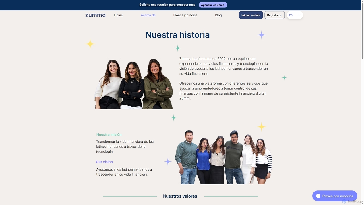 Acerca de | Zumma for Zumma Financial