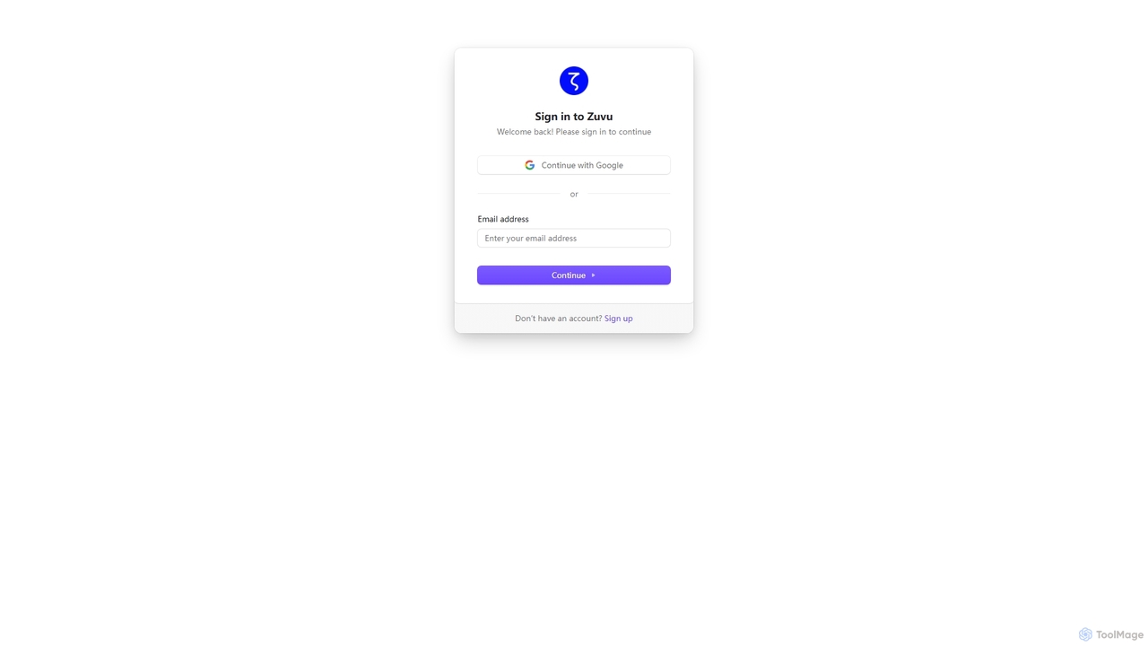 My account | Zuvu for Zuvu