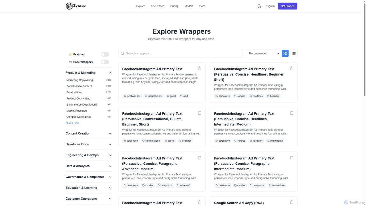 Zywrap | Expert Results Without the Prompt Engineering for Zywrap